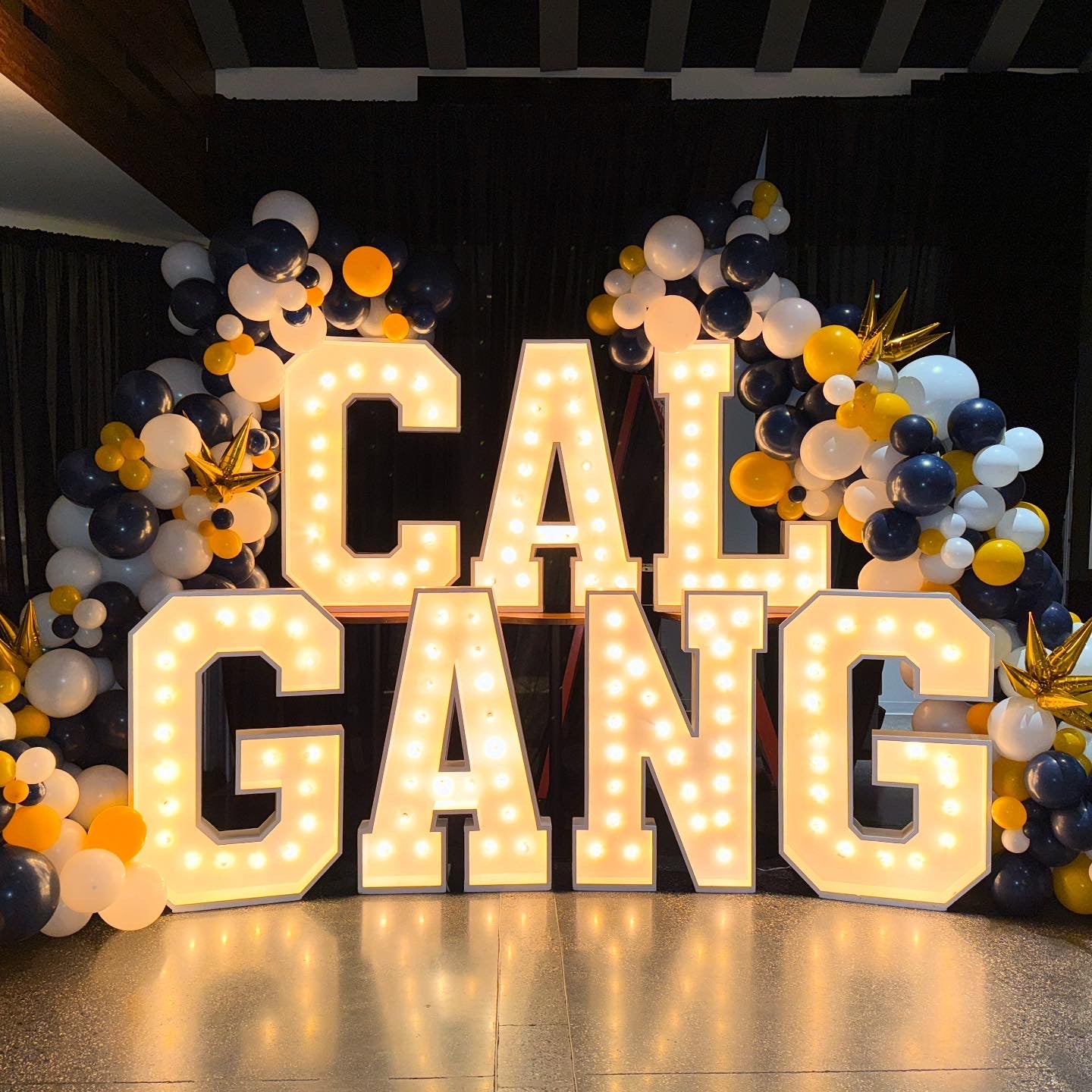 Lighted Marque Letters