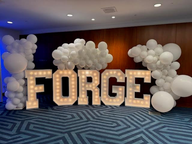 Lighted Marque Letters