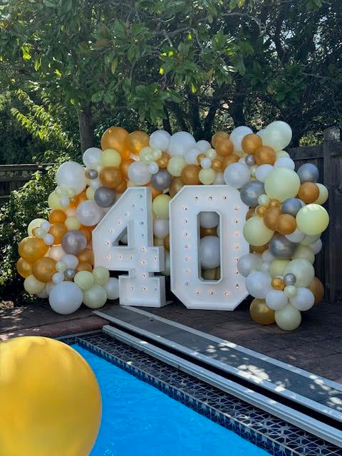 Lighted Marque Letters