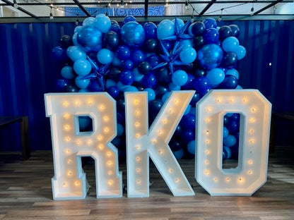 Lighted Marque Letters