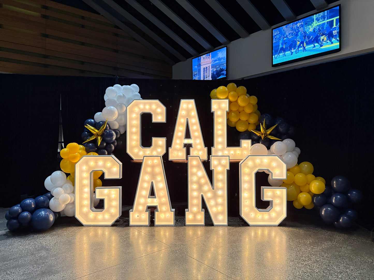 Lighted Marque Letters