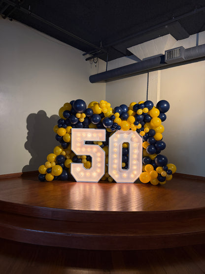 Lighted Marque Letters