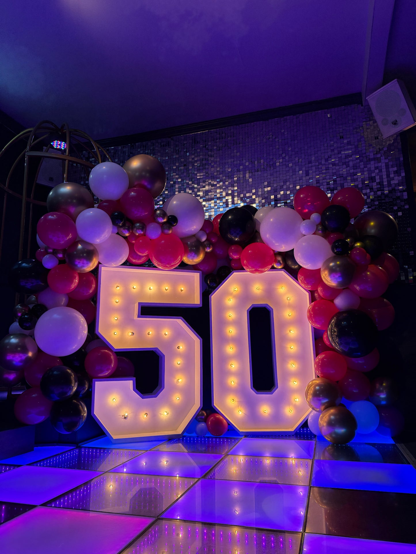 Lighted Marque Letters