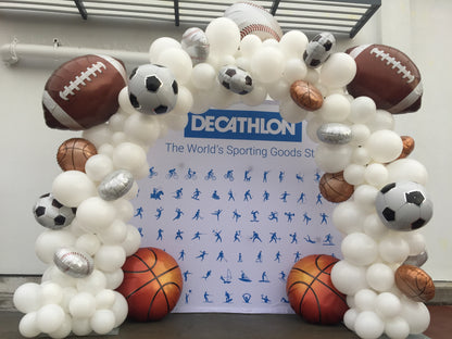 Organic Style Balloon Arch